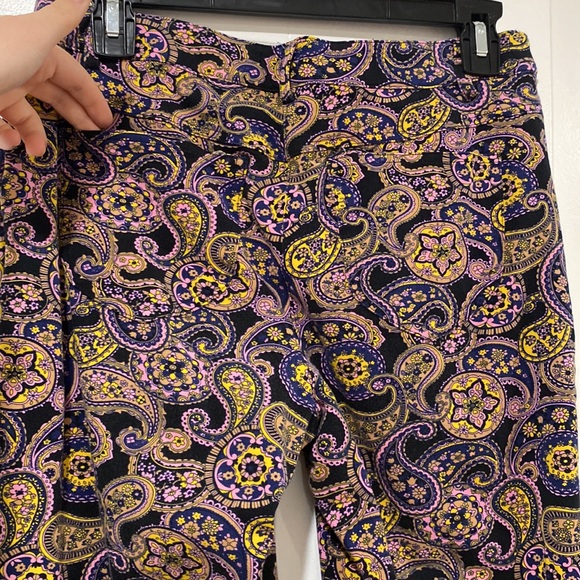 ModCloth Paisley Bell Bottoms - Picture 3 of 5